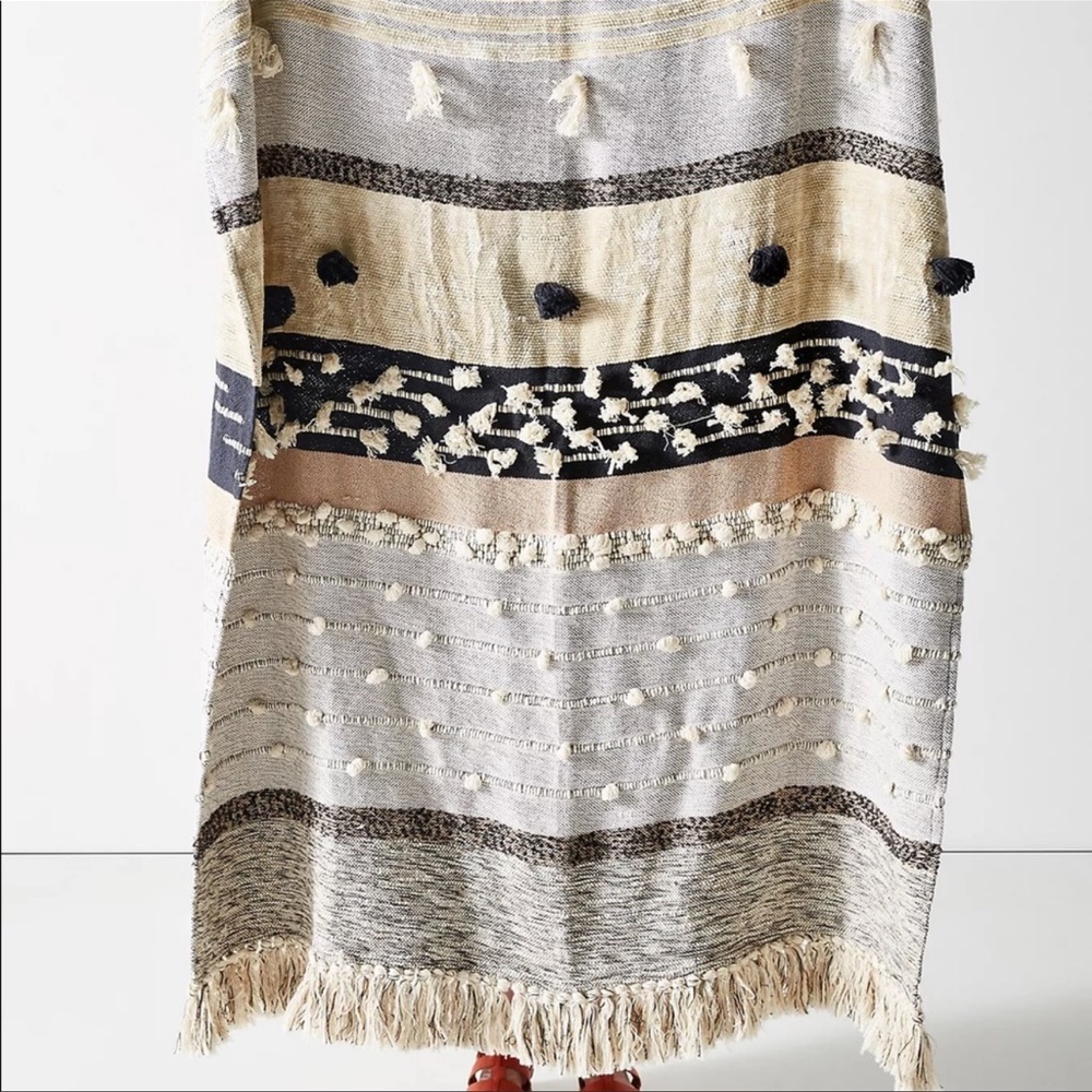Anthropologie All Roads Lead to Yucca Throw